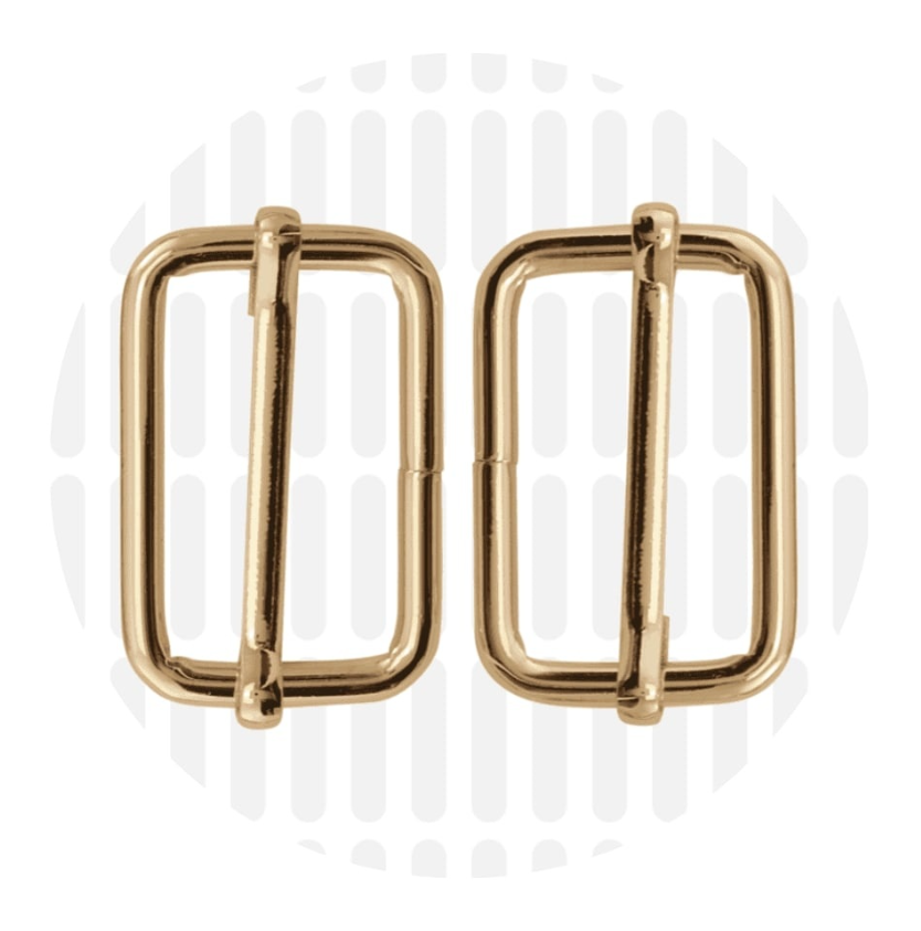 Schuifgesp 32mm ZZ - Goud