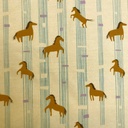 Sweater - Paarden op lichtbeige baba