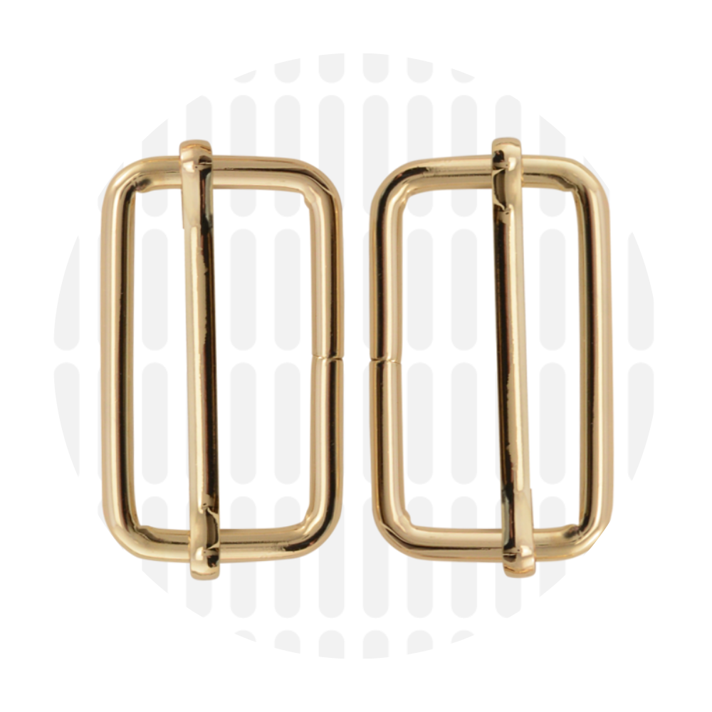 Schuifgesp 38mm ZZ - Goud