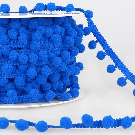 Pompon lint - Kobaltblauw 24