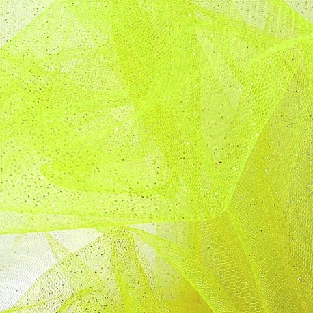 Tule - Glitter mosgroen 16