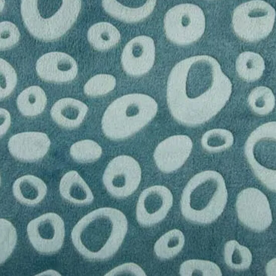 Wellness fleece - Muntgroen met keien