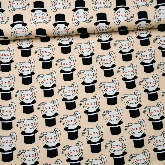 French terry - Eva mouton magic hat