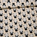 French terry - Eva mouton magic hat