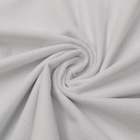 Badstof waterafstotend - wit 2