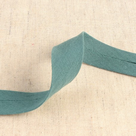 Biais gauze 25mm - petrol 63