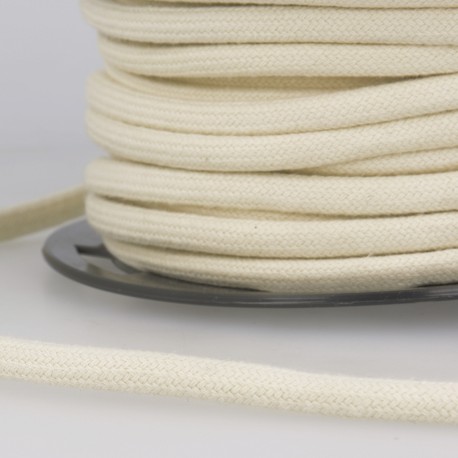 Katoen koord 8mm - ecru 051