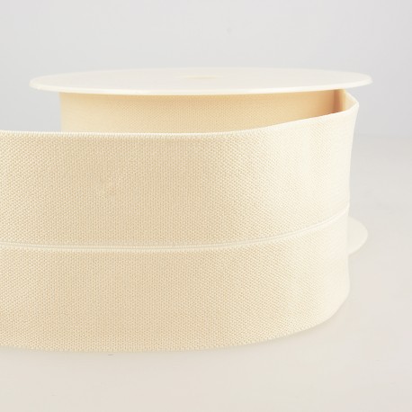 Vouwelastiek 60mm - ecru 51