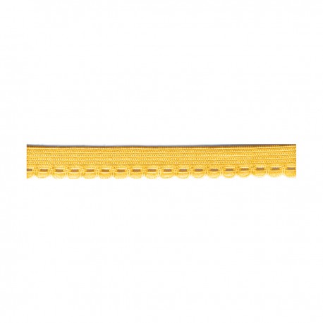 Lingerie elastiek 10mm met boogjes - oker 42