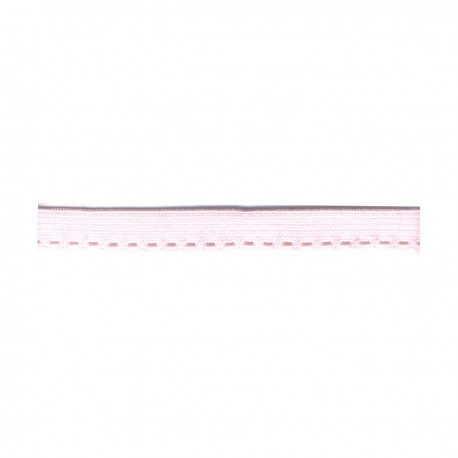 Lingerie elastiek 10mm met boogjes - roze 74