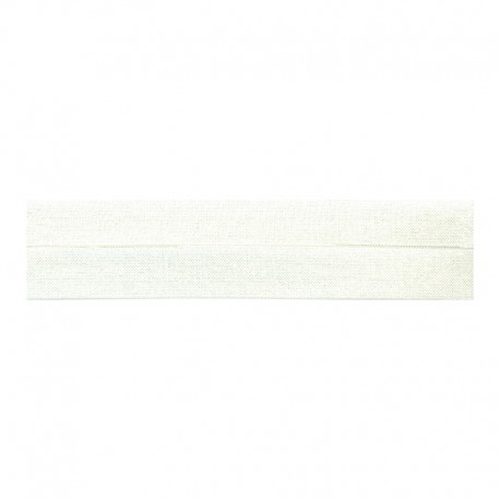 Biais satijn stretch 20mm - ecru 51