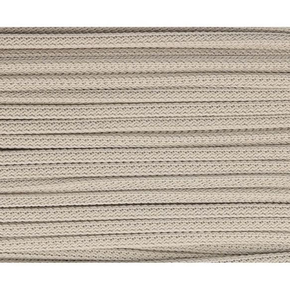 Vierkant koord 5mm - warm grijs 4