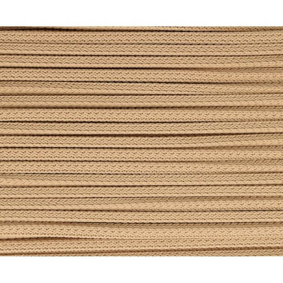 Vierkant koord 5mm - beige 8