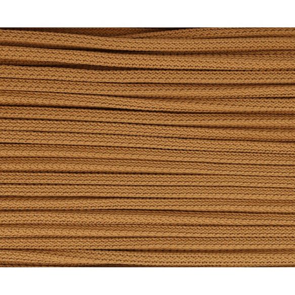 Vierkant koord 5mm - bruin 10