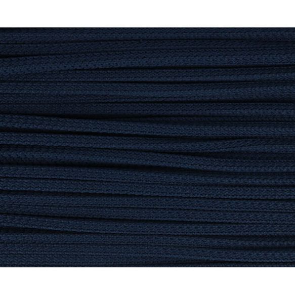 Vierkant koord 5mm - marine blauw 16