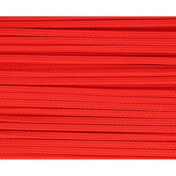 Vierkant koord 5mm - vuurrood 31