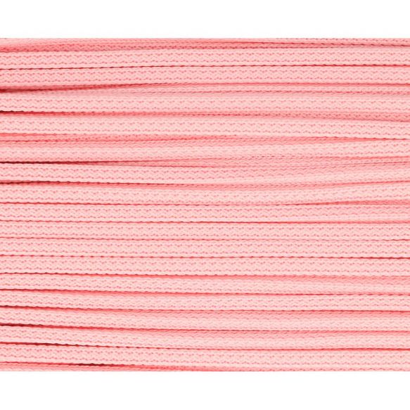 Vierkant koord 5mm - lichtroze 35