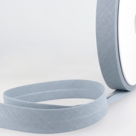 Biais katoen 20mm - grijsblauw 31
