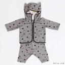 Katia - Sweatshirt met rits en broek