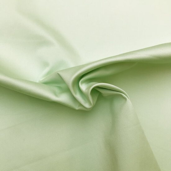 Stretchkatoen - Rchard pastelgroen
