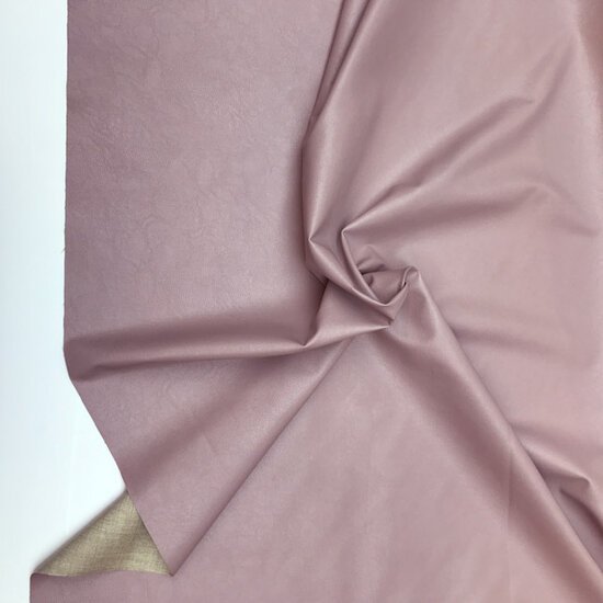 Imitatieleder - Pastelroze 2