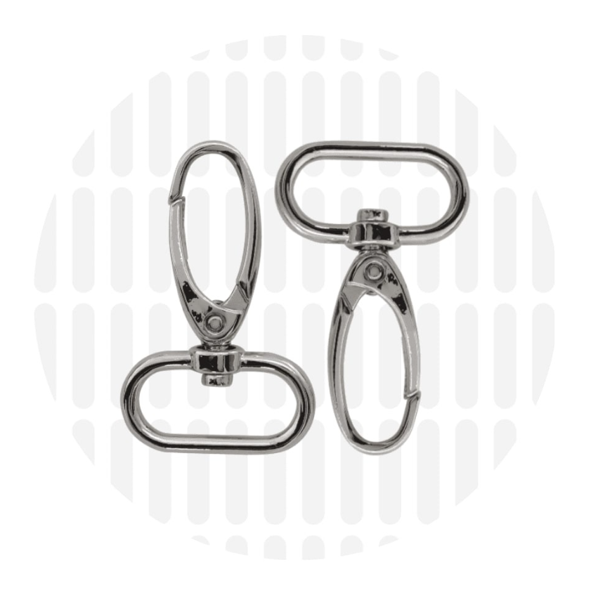 Musketon 25mm ZZ - Zilver