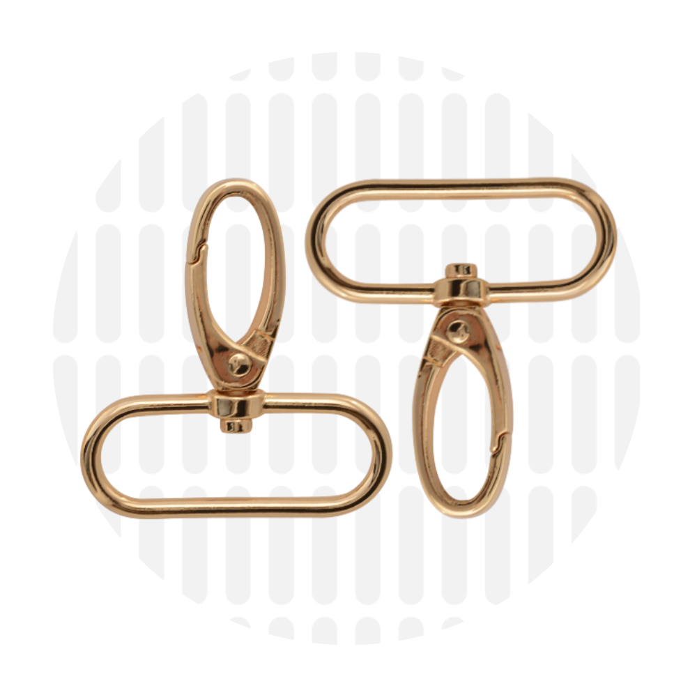 Musketon 38mm ZZ - Goud