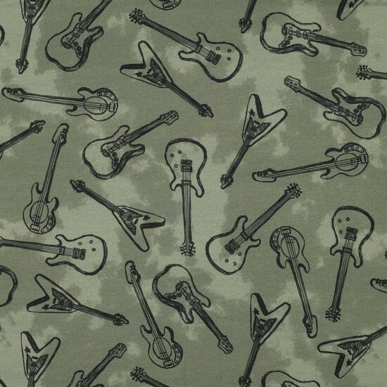 Jersey - Electrische gitaar groen