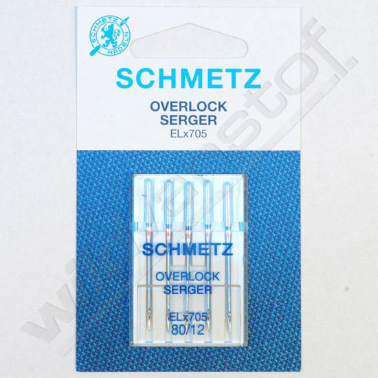 Universele machinenaalden - overlock 80/12