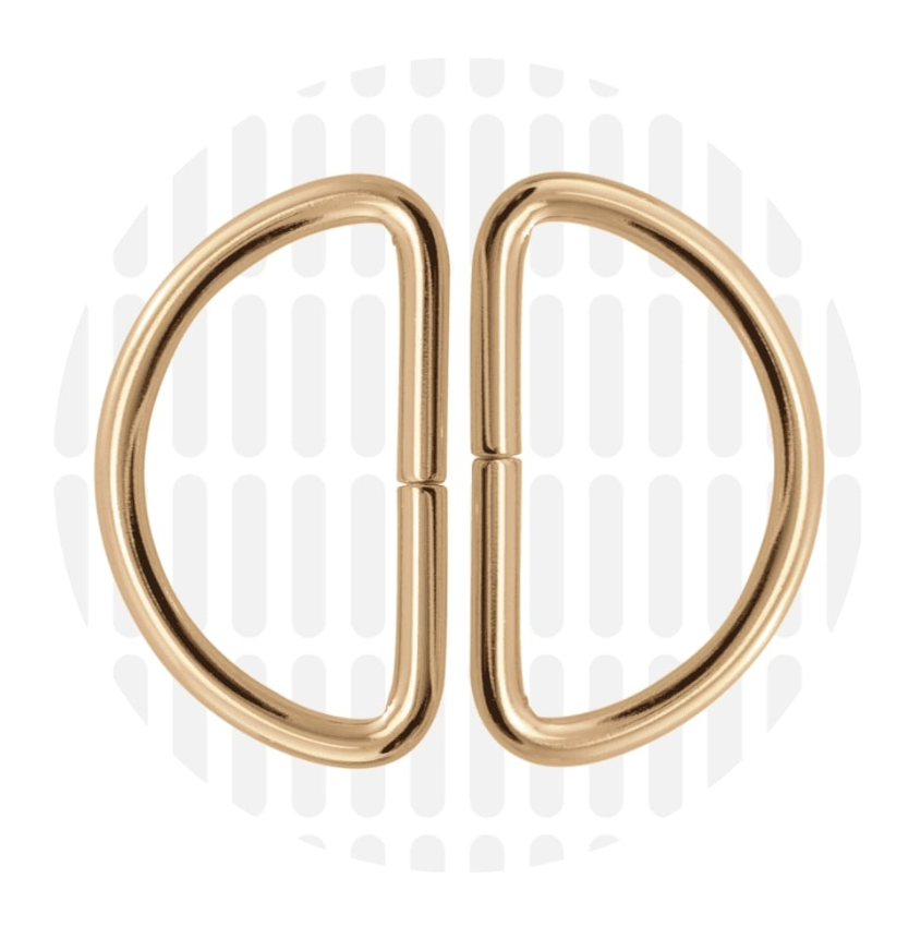 D-ring 38mm ZZ - Goud