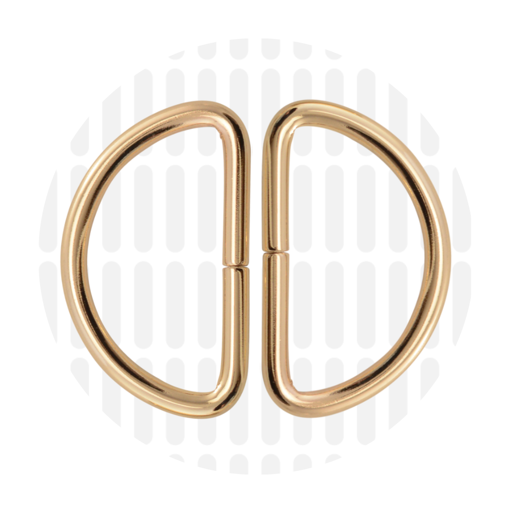 D-ring 38mm ZZ - Goud