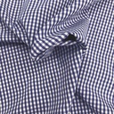 Katoen - Vichy donkerblauw maan 3mm