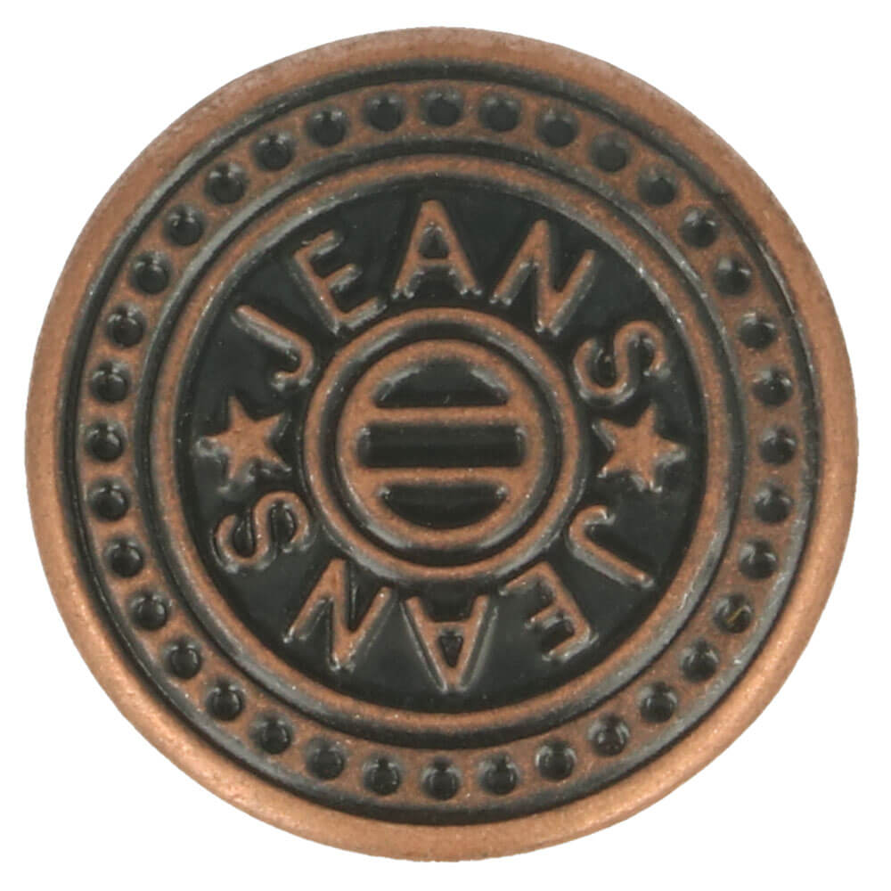 Jeansknopen 20mm - jeans koper