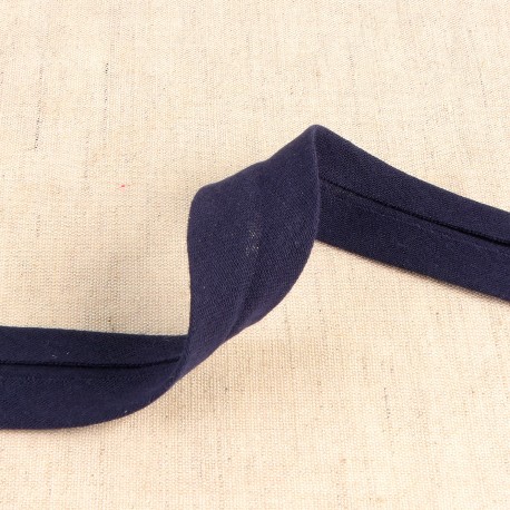 Biais gauze 25mm - marineblauw 27