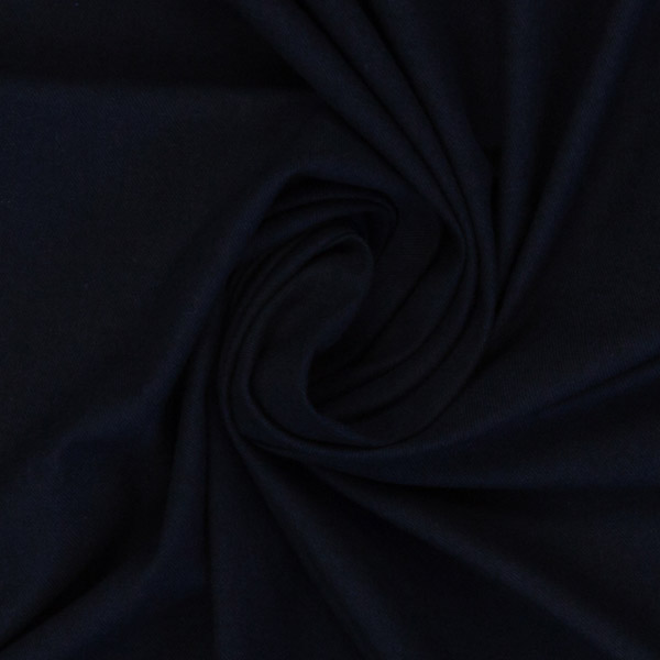 Flanel - Denimlook donkerblauw