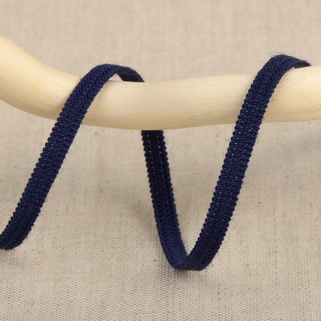 Harde elastiek 5mm - marineblauw 27