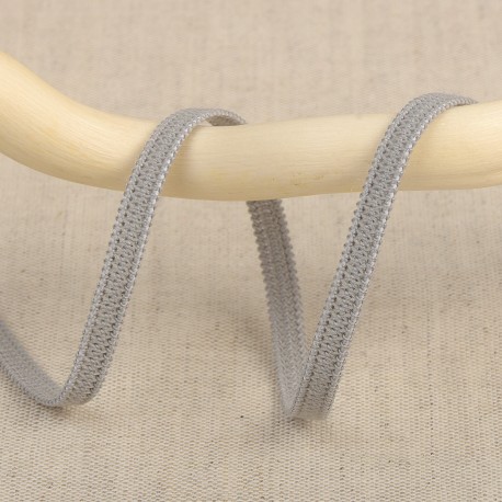 Harde elastiek 5mm - lichtgrijs 31