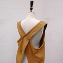 Stoffenpakket - Japanse schort S/M/L oker