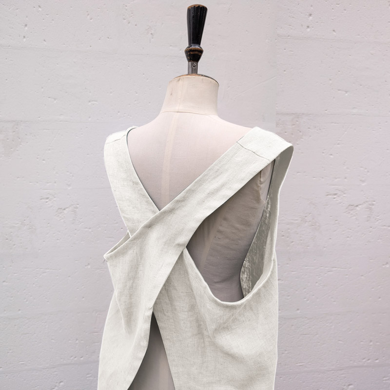 Stoffenpakket - Japanse schort S/M/L ivoor