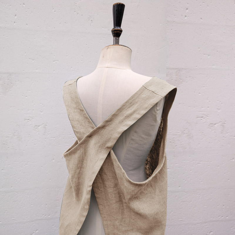 Stoffenpakket - Japanse schort S/M/L naturel