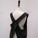 Stoffenpakket - Japanse schort S/M/L zwart