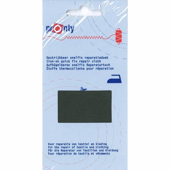 Pronty reparatiedoek 11x25cm - kaki groen 350