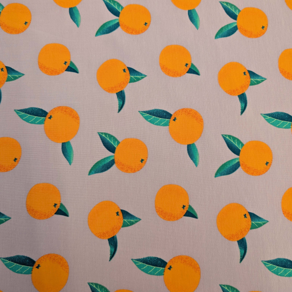 French terry - Appelsienen lila