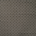 Broderie - Linnen zwart met bladuitsnijding