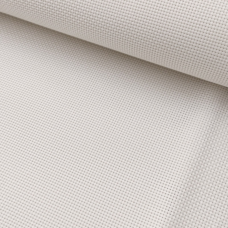 Kruisjessteek - wit 1