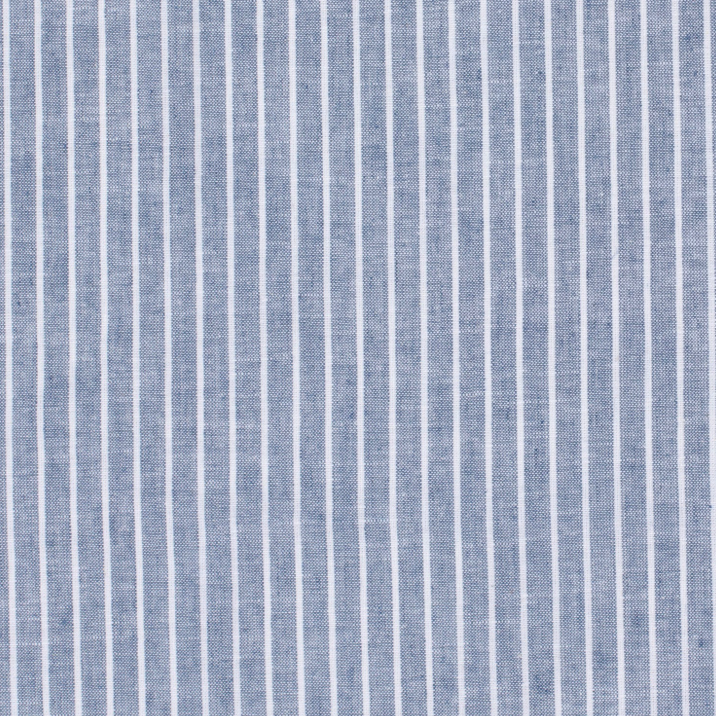 Linnen katoen 2 - Strepen blauw 6