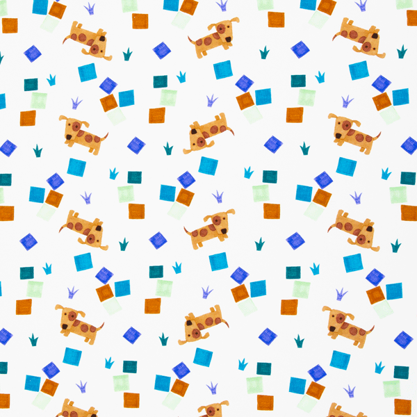 Jersey - Honden en blokken