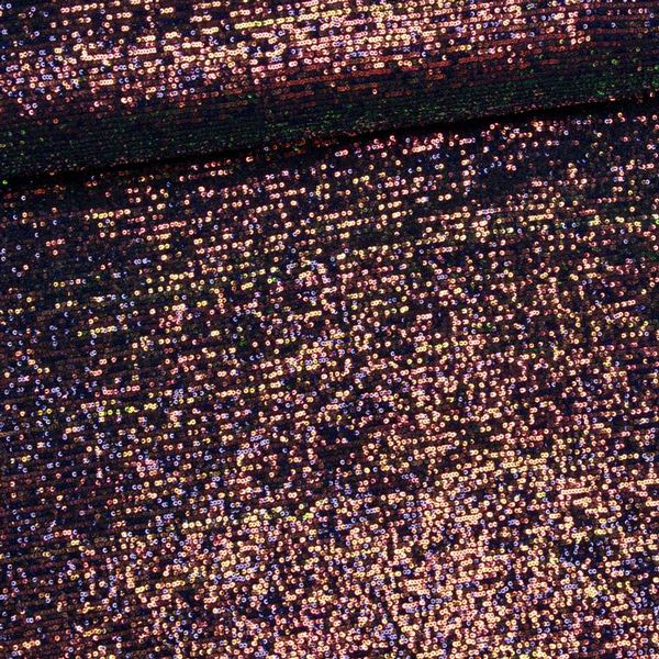 Pailletten - Groen en koper bling