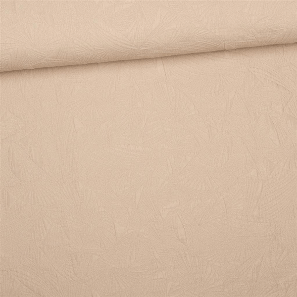 Jacquard - Beige blaadje