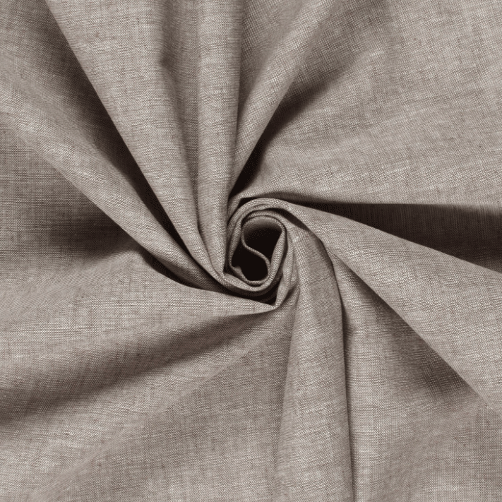 Linnen katoen 2 - Mele bruin